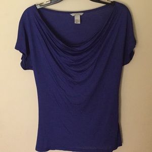 H&M royal blue blouse